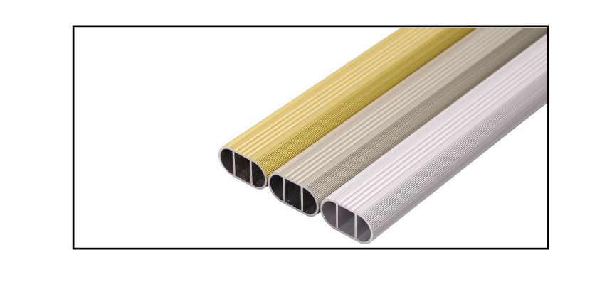 Aluminum oval tube,Standard 3 meter each pc